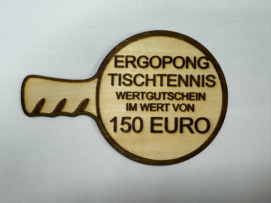 ERGOPONG Geschenkgutschein